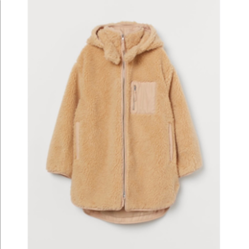 Faux Shearling Jacket H&M
